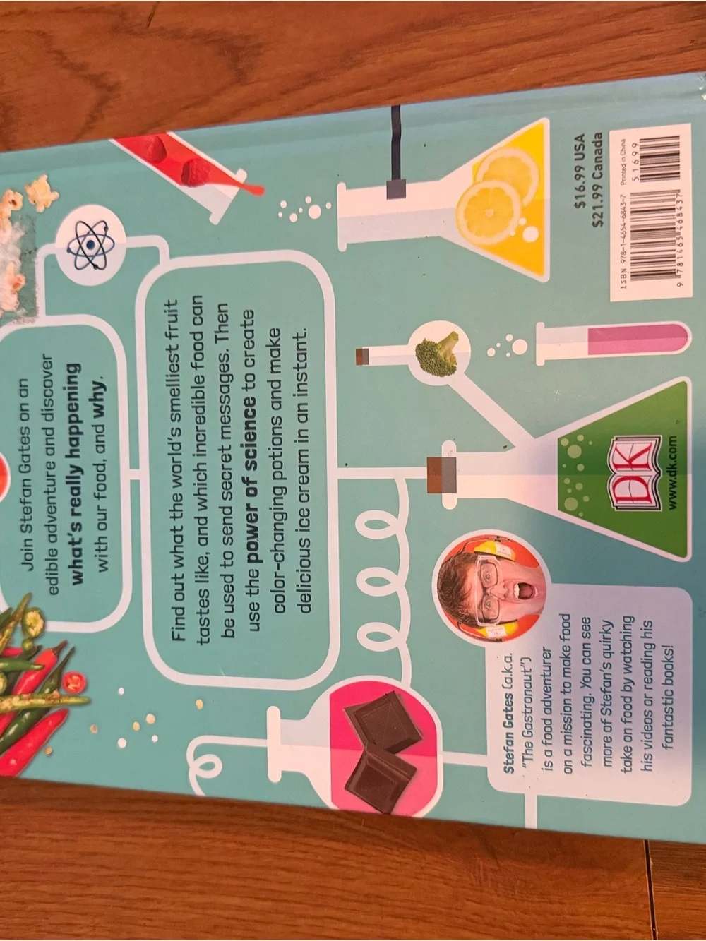 Science You Can Eat - Children's Science Book (Turquoise)